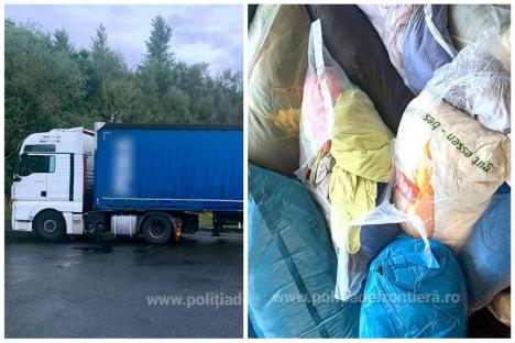 Noi deșeuri oprite la frontiera Borș: Peste 16 tone de îmbrăcăminte uzată!