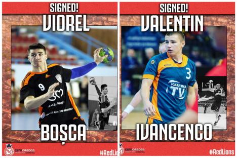 Noi transferuri la echipa de handbal: moldoveanul Valentin Ivancenco și Viorel Boșca