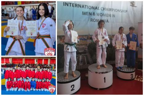 17 medalii pentru judoka orădeni la concursul internaţional 'Cupa Satu Mare' (FOTO)