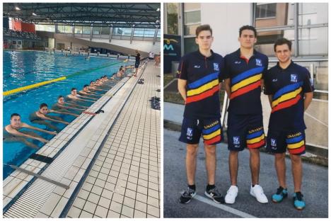 Cu trei orădeni în lot, naţionala U17 a României la polo s-a calificat pentru Campionatul European din Malta