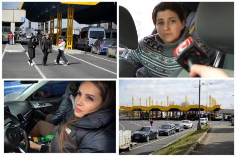 'Nimănui nu-i pasă că avem copii cu noi!'. Reportaj din mijlocul ucrainenilor care au așteptat mai bine de 10 ore la Borş, să intre în Ungaria (FOTO / VIDEO)