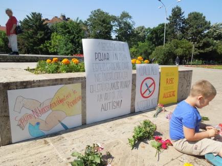 Antivaccinistele au comemorat victimele imunizării, acuzând un deces chiar în Oradea: „Dacă vaccinarea devine obligatorie, plec din ţară!” (FOTO)