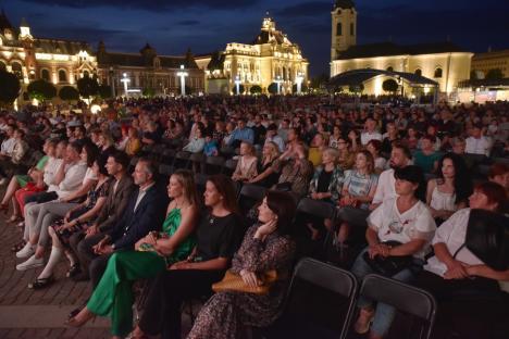 O seară în lumea lui Charlie Chaplin. Festivalul Sounds of Oradea a debutat cu un show adus în premieră în România (FOTO/VIDEO) 
