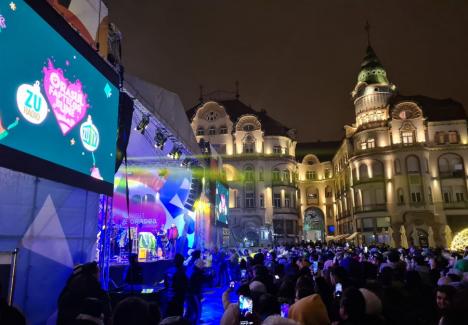 Petrecere și pe vreme rea, în Oradea. Cum a fost la concertele Delia, Andia și Spike din „Orașul Faptelor Bune” (VIDEO)