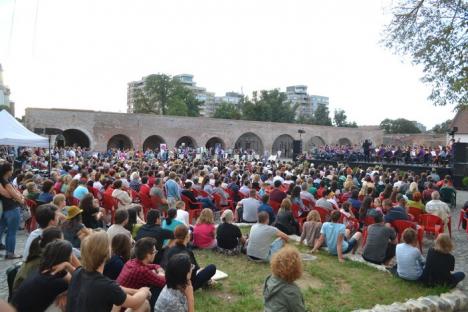 Concert open-air: Orădenii au ascultat muzică simfonică în Cetatea Oradea (FOTO/VIDEO)