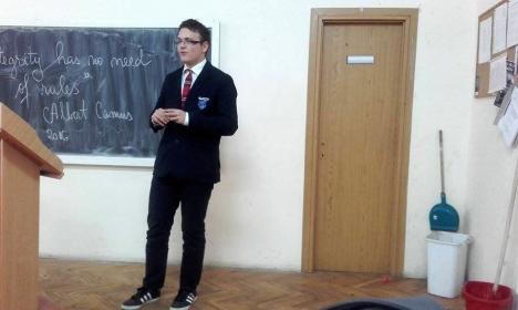 Discursuri publice în limba engleză, la Liceul Iuliu Maniu (FOTO)
