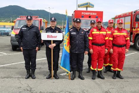 Misiune... posibilă. Pompierii bihoreni, cei mai buni la descarcerarea din vehicule (FOTO)