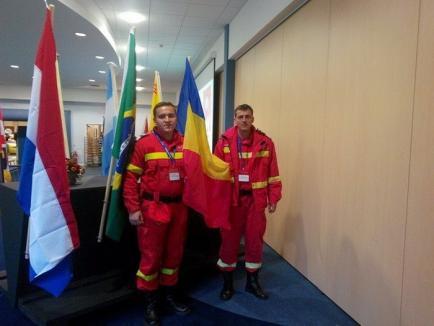 Fruntaşi în lume: Pompierii bihoreni, pe locul 7 la Competiţia Mondială de Salvare (FOTO)