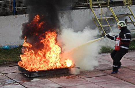 Pompierii bihoreni, campionii zonali la acționarea în situații de urgență (FOTO)