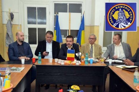 PRM-iştii bihoreni s-au mutat în grup în Partidul România Unită, al cărui logo este imaginea lui Vlad Ţepeş