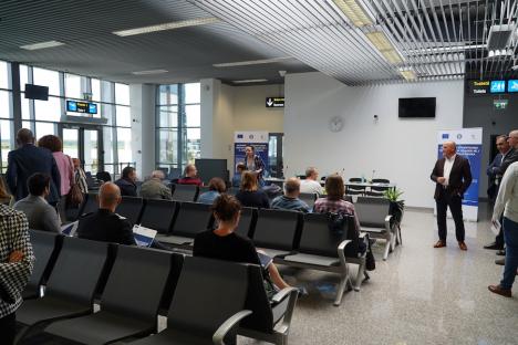 „O vară fierbinte”: Extinderea terminalului nou al Aeroportului Oradea va începe în luna iunie. Nu se suspendă zborurile (FOTO)