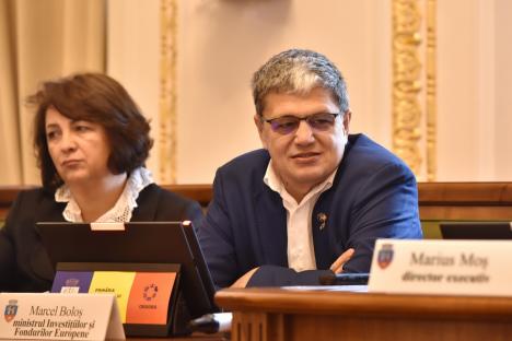 Ministrul Boloş la Oradea: „Să vă zbateţi ca sediul Agenţiei Regionale de Investiţii şi Inovare să fie aici!” (FOTO)