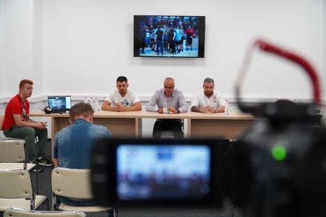 „Nici foarte bun, nici foarte rău”. Președintele CSM Oradea și antrenorii echipelor de baschet, polo și handbal au făcut analiza sezonului încheiat