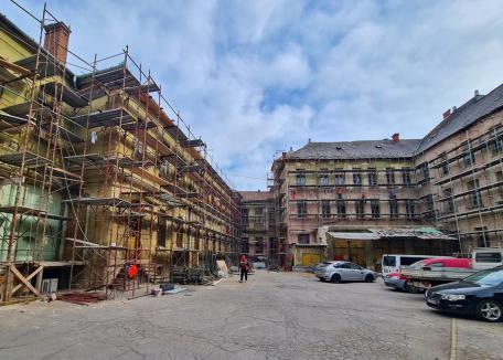 Se reabilitează Palatul Poștei din Oradea! Revoltător: lucrările costă mai puțin decât supraimpozitul plătit de compania statului în ultimii 10 ani (FOTO)