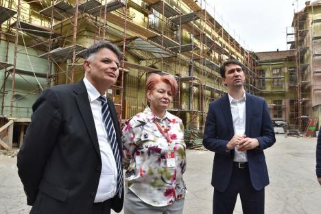 Se reabilitează Palatul Poștei din Oradea! Revoltător: lucrările costă mai puțin decât supraimpozitul plătit de compania statului în ultimii 10 ani (FOTO)