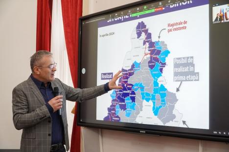 Mircea Mălan: Până în 2030, încă 33 de orașe și comune din Bihor vor avea rețele de gaze interconectate (FOTO)