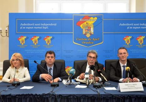 Bilanţ la Curtea de Apel Oradea: Avem cea mai eficientă instanţă de apel din ţară