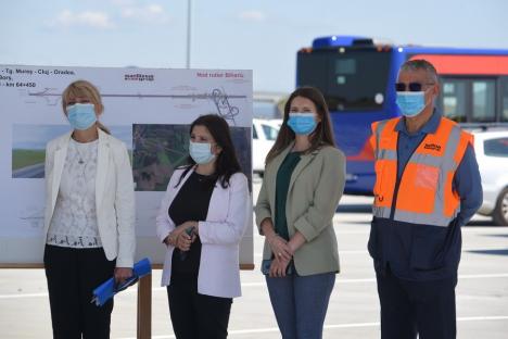 Ministrul Transporturilor, Lucian Bode, în Bihor: Am deblocat toate cele 10 tronsoane ale Autostrăzii Transilvania (FOTO)