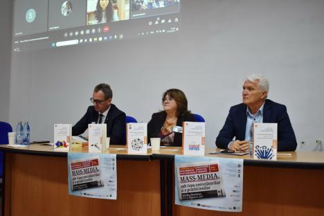 Conferință despre mass-media la Universitatea din Oradea: Se face „fotografia” la zi a jurnalismului românesc (FOTO)