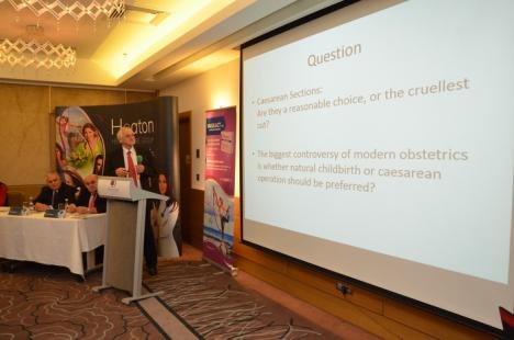Conferinţă a ginecologilor despre cezariene: sunt utile, inevitabile sau 'fiţe' pentru gravidele fricoase? (FOTO)