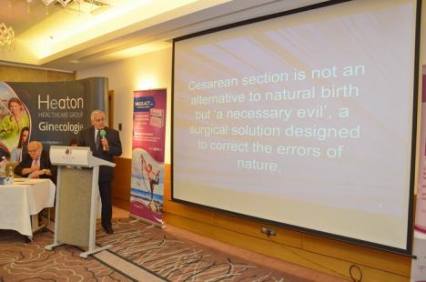 Conferinţă a ginecologilor despre cezariene: sunt utile, inevitabile sau 'fiţe' pentru gravidele fricoase? (FOTO)