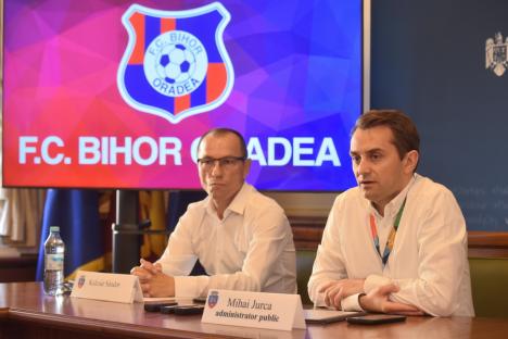A fost prezentat noul președinte al FC Bihor: Vrem să vedem echipa la nivel de Liga I (FOTO/VIDEO)