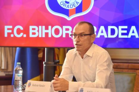 A fost prezentat noul președinte al FC Bihor: Vrem să vedem echipa la nivel de Liga I (FOTO/VIDEO)