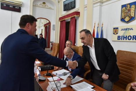Consiliul Județean Bihor are un nou membru: un inginer constructor din Sântandrei (FOTO)