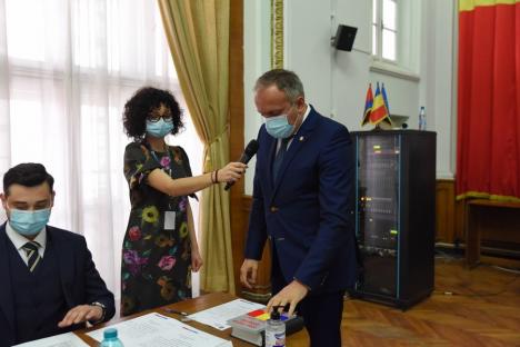Florin Birta a depus jurământul de primar al Oradiei: 'Vă promit că nu vă voi dezamăgi' (FOTO / VIDEO)