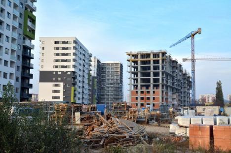 Paradoxul Oradea: Spre deosebite de trendul naţional, în Oradea se construiesc peste 2.000 de apartamente (FOTO)