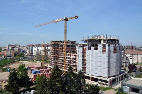 Creşte Oradea! În oraş se construiesc peste 1.600 de apartamente în același timp