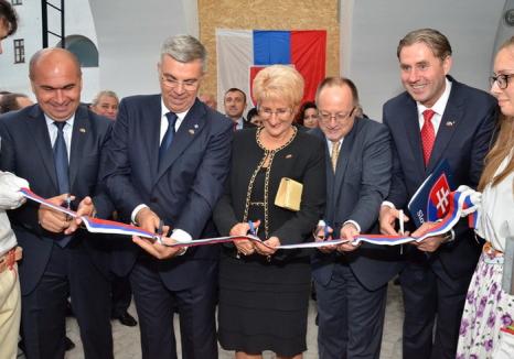 Ambasadorul Jan Gabor a inaugurat consulatul onorific slovac din Cetate (FOTO)