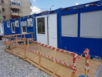 Urgențele se mută miercuri în containerele din faţa Spitalului Judeţean din Oradea. Vezi cum arată! (FOTO)