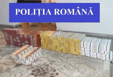 Prinşi în flagrant cu ţigări de contrabandă, doi soţi din Oradea au interdicţie de a se apropia de pieţe. Ce ascunzătoare foloseau (FOTO)