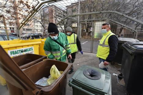 Colectați selectiv! În două luni, orădenii care nu aruncă deșeurile au primit peste 500 de avertismente