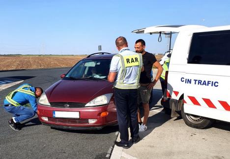 Controale RAR în Bihor: Aproape o treime dintre mașinile verificate în județ au fost găsite cu probleme tehnice! (FOTO)