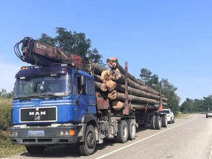 Amenzi de peste 400.000 lei aplicate de CJ Bihor pe drumurile județene pentru camionagiii supraîncărcați (FOTO)