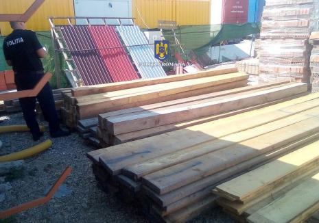 Două firme din Bihor au fost prinse că vând lemne „la negru”. Încasările le-au fost confiscate