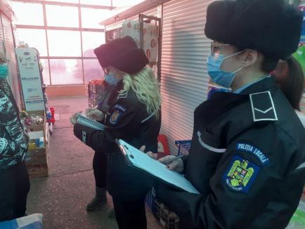 Poliţia Locală Oradea a amendat 45 de firme şi a închis o patiserie care funcţiona fără acte (FOTO)