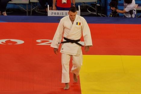 Judoka orădean Alex Creț, eliminat în optimile de finală de la Jocurile Olimpice 2024 (VIDEO)