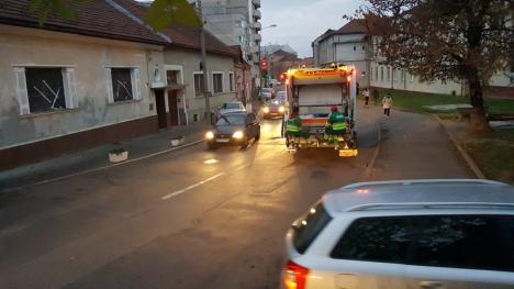Oradea, blocată! Şantierele numeroase provoacă ambuteiaje fără precedent (FOTO / VIDEO)