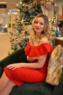 Româncuța Moșului: În anul Centenarului, Crăciunița BIHOREANULUI este o frumoasă și ambițioasă studentă din Republica Moldova (FOTO)