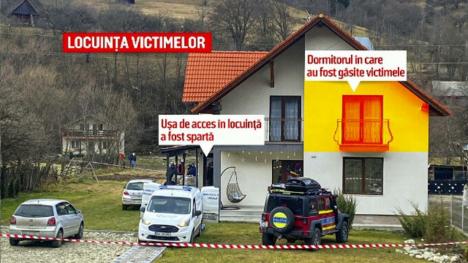 Măcelăriţi în casă, de verişor: Suspectul crimei din Brașov a fost reţinut după ce a încercat să se sinucidă (FOTO/VIDEO)
