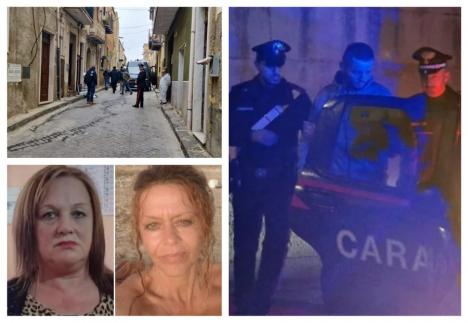 Filmul crimelor din Sicilia: Suspectul i-a făcut avansuri uneia dintre româncele ucise, a băut şi a mâncat în casa ei