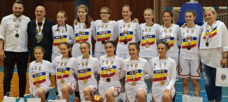 Campioanele din Oradea: Adolescentele de la Crişul BC U Oradea au câştigat titlul naţional la baschet feminin U14 (FOTO)