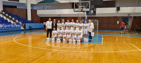 Campioanele din Oradea: Adolescentele de la Crişul BC U Oradea au câştigat titlul naţional la baschet feminin U14 (FOTO)