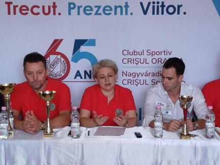 Echipele de polo de la CS Crişul Oradea şi-au adjudecat în acest sezon trei titluri naţionale şi un loc III