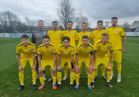 Crişul Sântandrei s-a impus cu 2-1 pe terenul echipei Sănătatea Cluj şi a urcat pe locul 3
