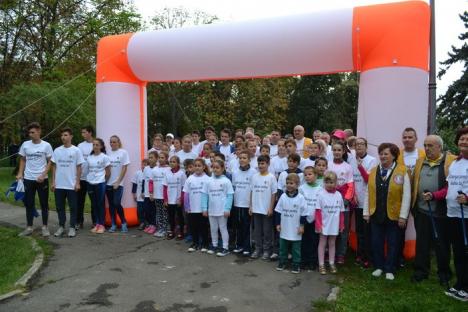 Promenada inimii: Alergare matinală pentru sănătate, în Parcul Brătianu (FOTO/VIDEO)