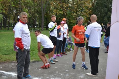 Promenada inimii: Alergare matinală pentru sănătate, în Parcul Brătianu (FOTO/VIDEO)